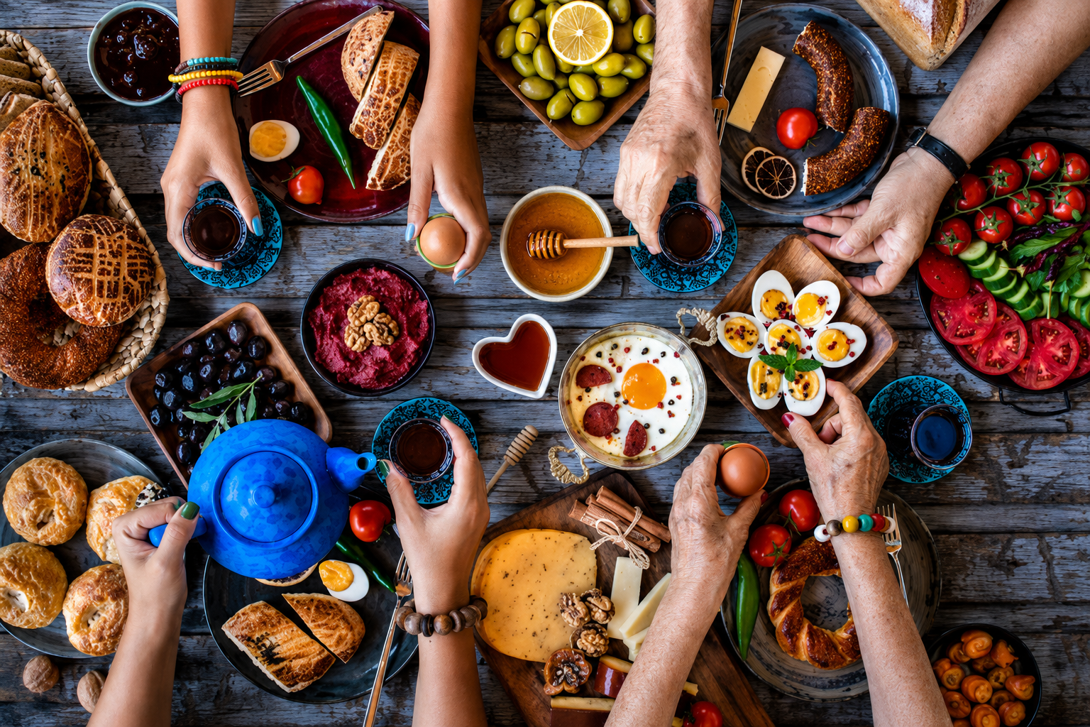 Premium honey and pantry ingredients
