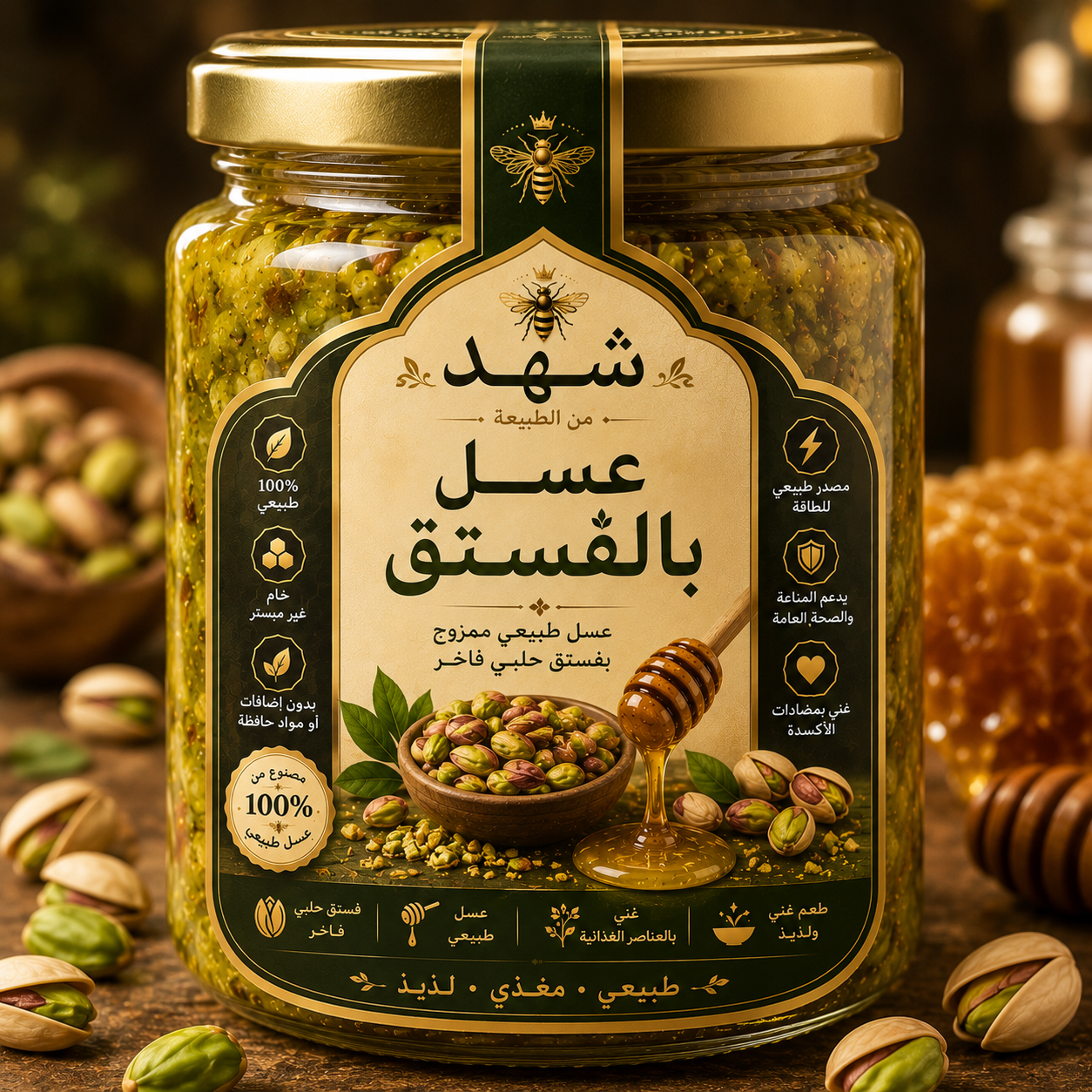 Pistachio Honey